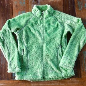 Marmot Fuzzy Fleece Sweater Jacket size Medium